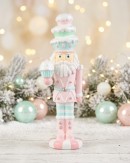 25cm Christmas Sweets & Cupcakes La Patissier Santa Resin Figurine