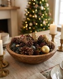Natural Gold & Green Pinecone, Berry & Foliage Mix | 300g