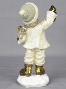 Boy with Lantern Standing Ornament - 19cm