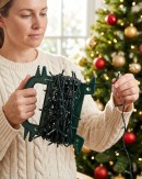 Tangle Free String Light Reel Storage Accessory - Wind Up Organiser