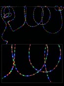 Multi Colour LED Outdoor Christmas Rope Light - 30m