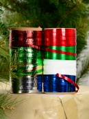 8x 7.5m Metallic & Gloss Assorted Colours Christmas Curling Ribbon
