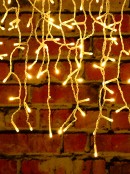 420 Warm White LED 10m Icicle Light