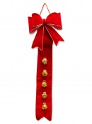 Jingle Bells Ribbon Greeter Animation - 55cm