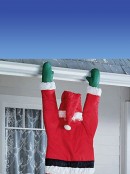 Santa Hanging From Door / Gutter Outdoor Decoration - 1.5m