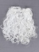 White Santa Costume Beard - One Size Fits Most