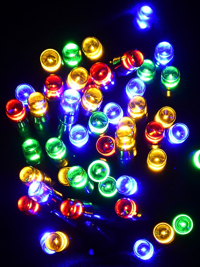 500 Multicolour Smart LED Lights String With Bluetooth Connection - 29m