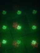 Multi Point Red & Green Christmas Pattern Garden Laser Light - 12m x 12m