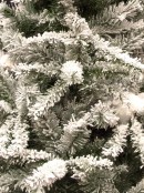 Flocked White Snow Antarctic Pine Christmas Tree - 1.5m
