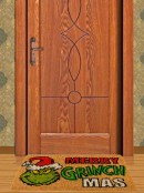 75cm Dr Suess The Grinch Merry Grinchmas Doormat