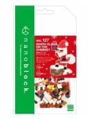 Nanoblocks Santa Claus On The Chimney Christmas Toy - NBC_127 160 Piece