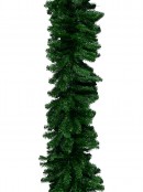 Thick Balsam Pine Needle Christmas Garland With 380 Tips - 2.7m
