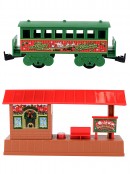 54 Piece Holiday Express Train Set With Headlight & Musical Station