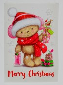 18x 16cm Cute Design Christmas Greeting Cards