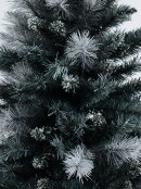 Gray River Arctic Pine Christmas Tree With 562 Grey & White Tips - 1.8m