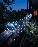 500 Cool White LED Solar String Fairy Lights 8 Function | 50m