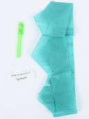 6x 29cm Shiny Red & White With Text & Wreath Christmas Cracker Bon Bons