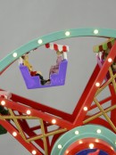 Illuminated, Animated & Musical Ride The Starburst Ferris Wheel Scene - 30cm