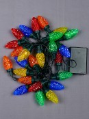 25 Multi Colour LED Pinecones 3.6m String Fairy Battery Light
