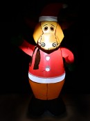 Adorable Waving Reindeer Illuminated Christmas Inflatable Display - 1.2m