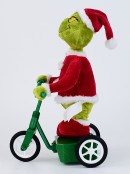31cm Mr Grinch Singing On A Tricycle Scooter Animated Plush Toy