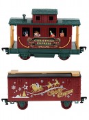 36 Piece Christmas Express Large Scale Train Set With Real Smoke