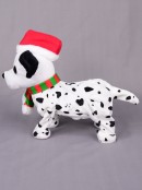 Pouncing Christmas Dalmatian Musical Animation - 35cm
