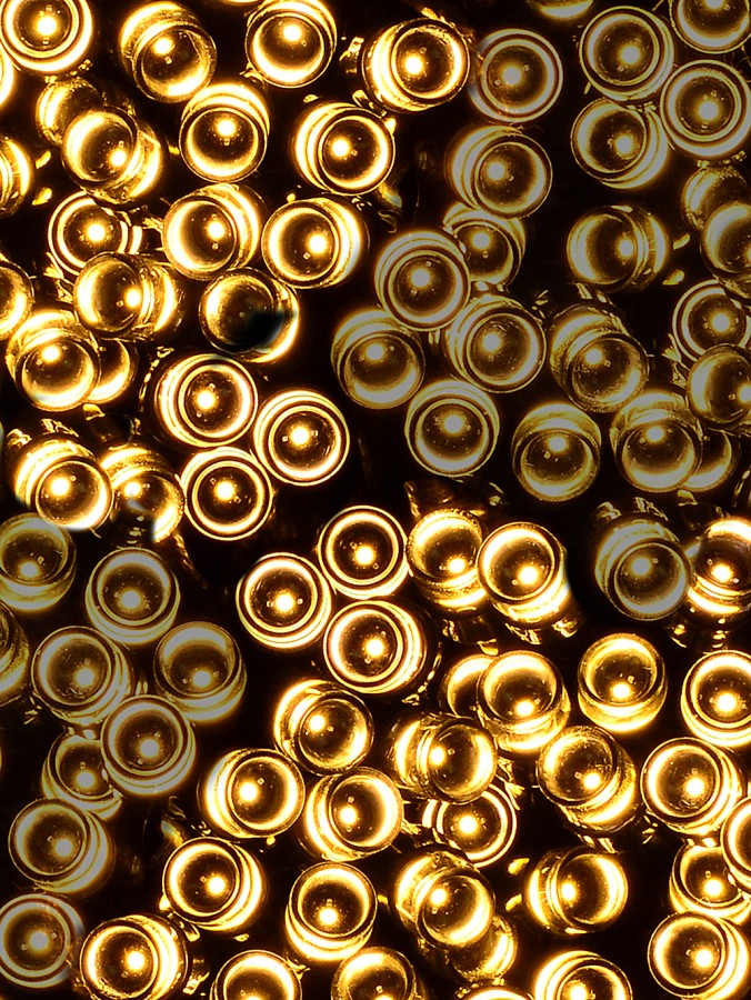 300 Warm White LED 15m String Fairy Light