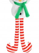 Cute & Cuddly Hanging Winter Snowman Christmas Plush Toy - 19cm