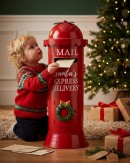 Nostalgic Santa Express Delivery Metal Letterbox Ornament | 52cm