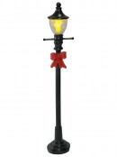 Illuminated Street Lamp Posts Christmas Village Figurines - 6 Piece Set