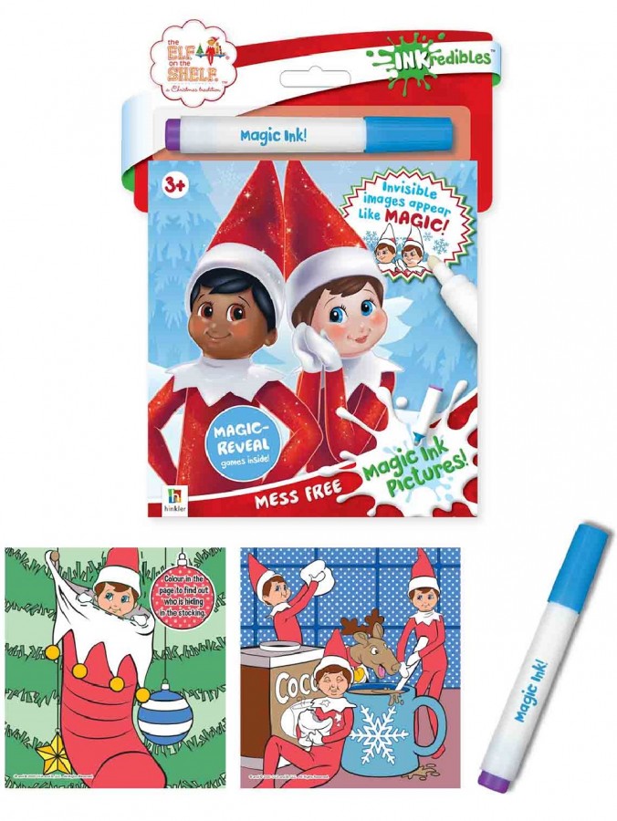 INKredibles Mess-Free Elf On The Shelf Magic Ink Christmas Activity Book