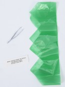 6x 29cm Light Yellow & Shiny Silver Retro Look Square Christmas Bon Bons