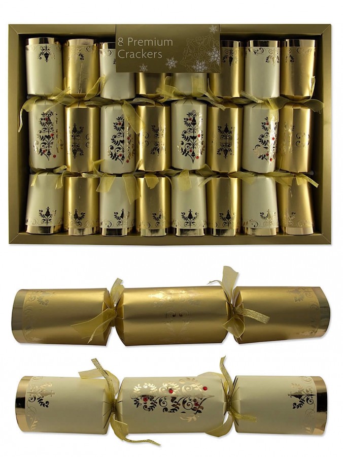 Cream & Gold Bon Bons - 8 Pack