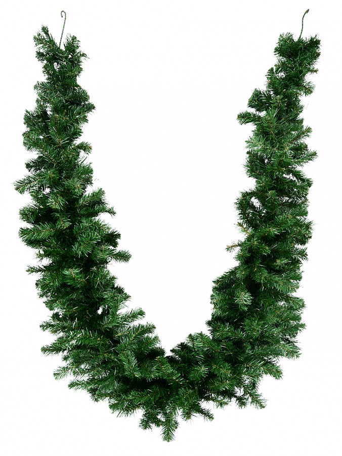 3m Thick Tip Balsam Fir Swag Garland With 245 Tips