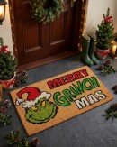 75cm Dr. Seuss The Grinch Doormat | Merry Grinch Mas Entryway Mat