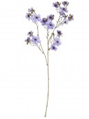 Violet Double-flowering Plum Inspired Christmas Flower Long Stem - 30cm Wide