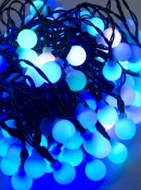 100 Multi Colour LED Bulb Auto Changing Spheres - 10m