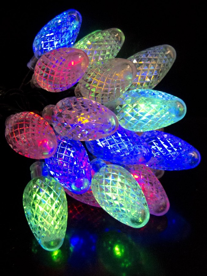 20 Multi Colour Lighting Connect LED C7 String Light - 3m