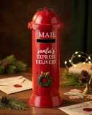 Nostalgic Santa Express Delivery Metal Letterbox Ornament | 52cm