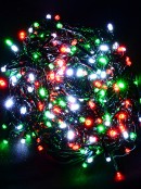 300 Multi Christmas Colour LED 15m String Fairy Light