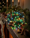 500 Multi Serene Colour LED String Fairy Lights 8 Function With Timer | 25m