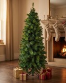 2.3m Slimline Artificial Christmas Tree | 826 Tips & Hinged Branches