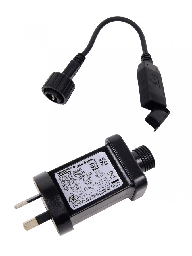 USB 2.0 Mains Adapter Power Source