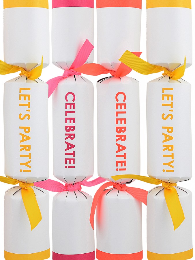 50x Celebrate & Let's Party Christmas Bon Bons (Crackers) | Multi Size Pack