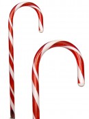 5 Red LED Candy Cane Solar Stake Light - 54cm