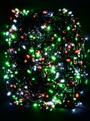 1000 Multi Christmas Colour LED 50m String Fairy Light