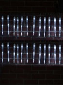 24 Natural Look Glacier Icicles String Light With 72 Cool White LED - 7m