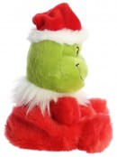 Dr Seuss's Santa Grinch Palm Pal Christmas Plush Toy - 13cm