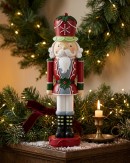 27cm Traditional Aristocrat Nutcracker Soldier Resin Figurine